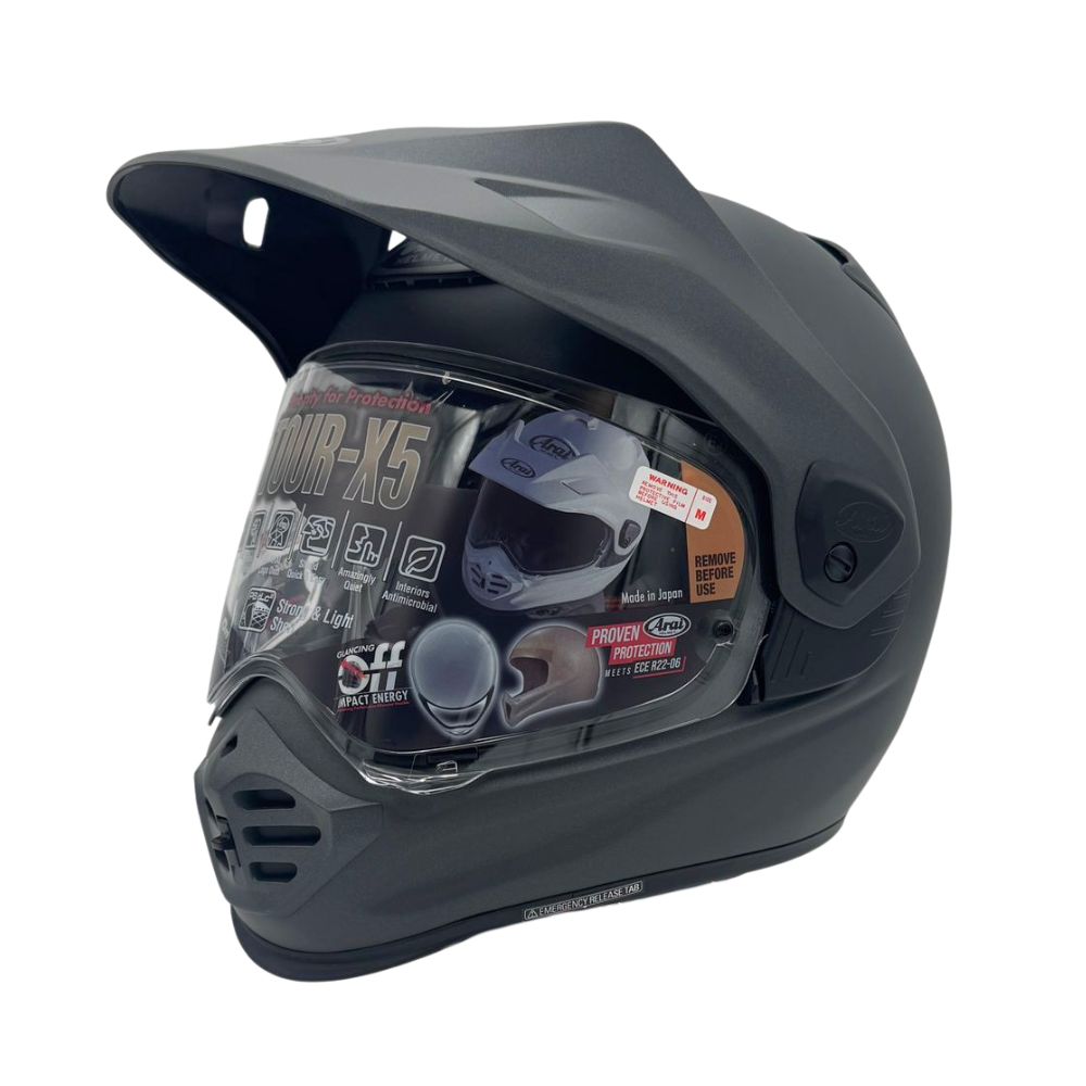 Arai Arai Tour-X 5 Solid Frost Gun Metallic - View 12