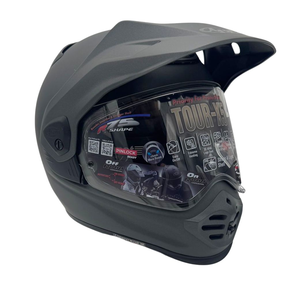 Arai Arai Tour-X 5 Solid Frost Gun Metallic - Side View