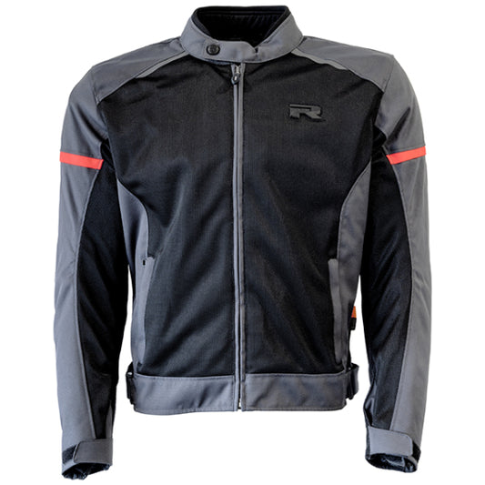 RICHA AUYAN WP JACKET LDY BLK/GREY/RED