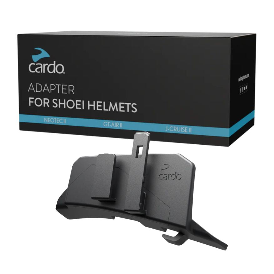 Cardo PackTalk Adapter for SHOEI Helmets (Neotec II, GT-AIR II, and J-Cruise II)