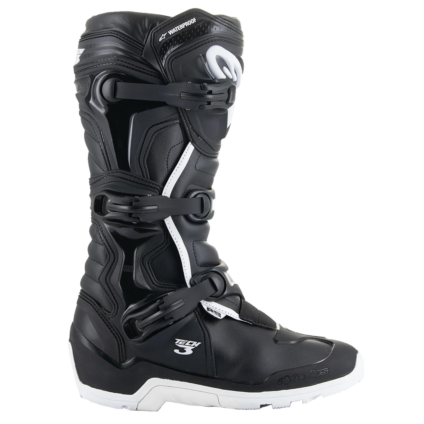 Alpinestars Tech 3 Enduro Waterproof Boots (2024) - Black/White