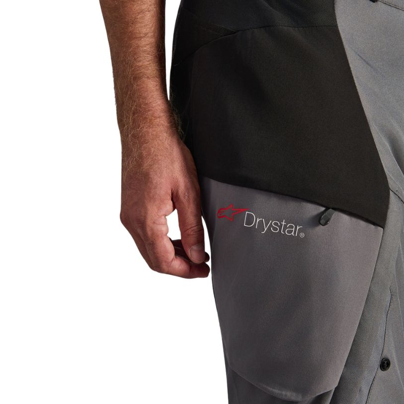 Alpinestars Alpinestars Andes V4 Drystar Pants Black Dark Gray - Rear View