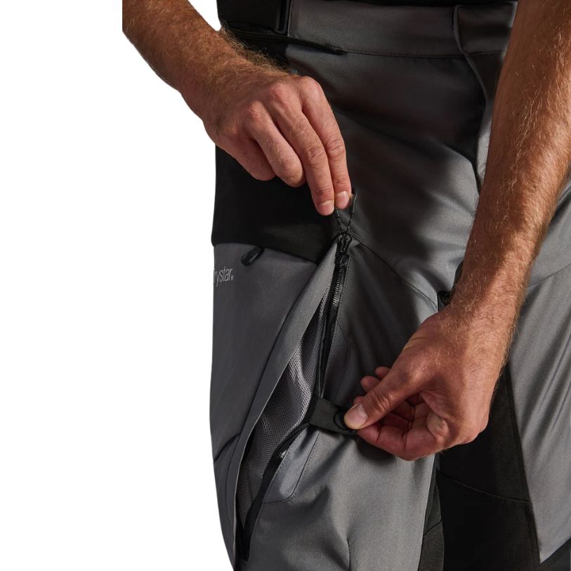 Alpinestars Alpinestars Andes V4 Drystar Pants Black Dark Gray - Detail View