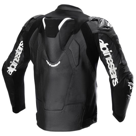 Alpinestars Atem V5 Leather Jacket - Black/White