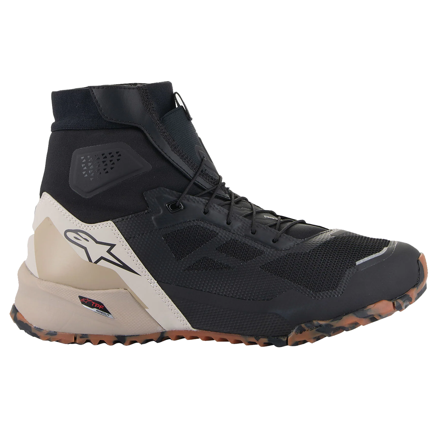 Alpinestars CR-1 Shoes - Black/Light Brown