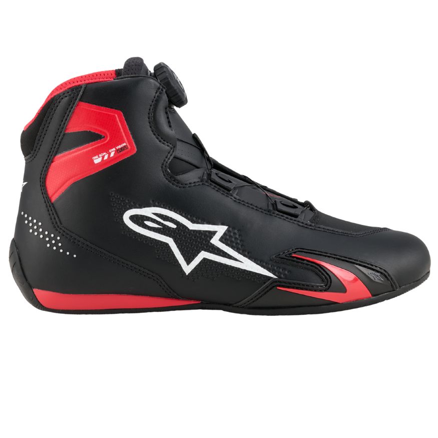 Alpinestars Alpinestars Celer Shoes Black Bright Red - Front View