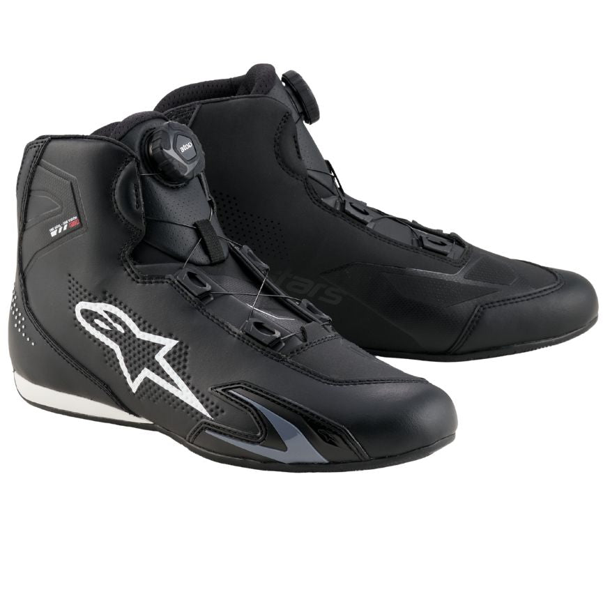 Alpinestars Alpinestars Celer Shoes Black White - Rear View