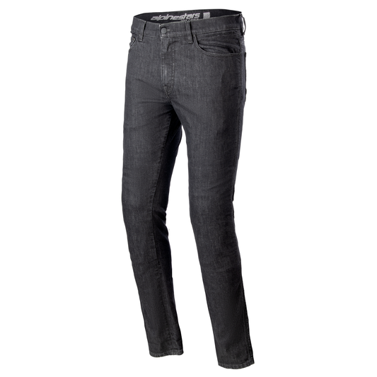 Alpinestars Cerium Tech Denim Riding Pants - Black Washed