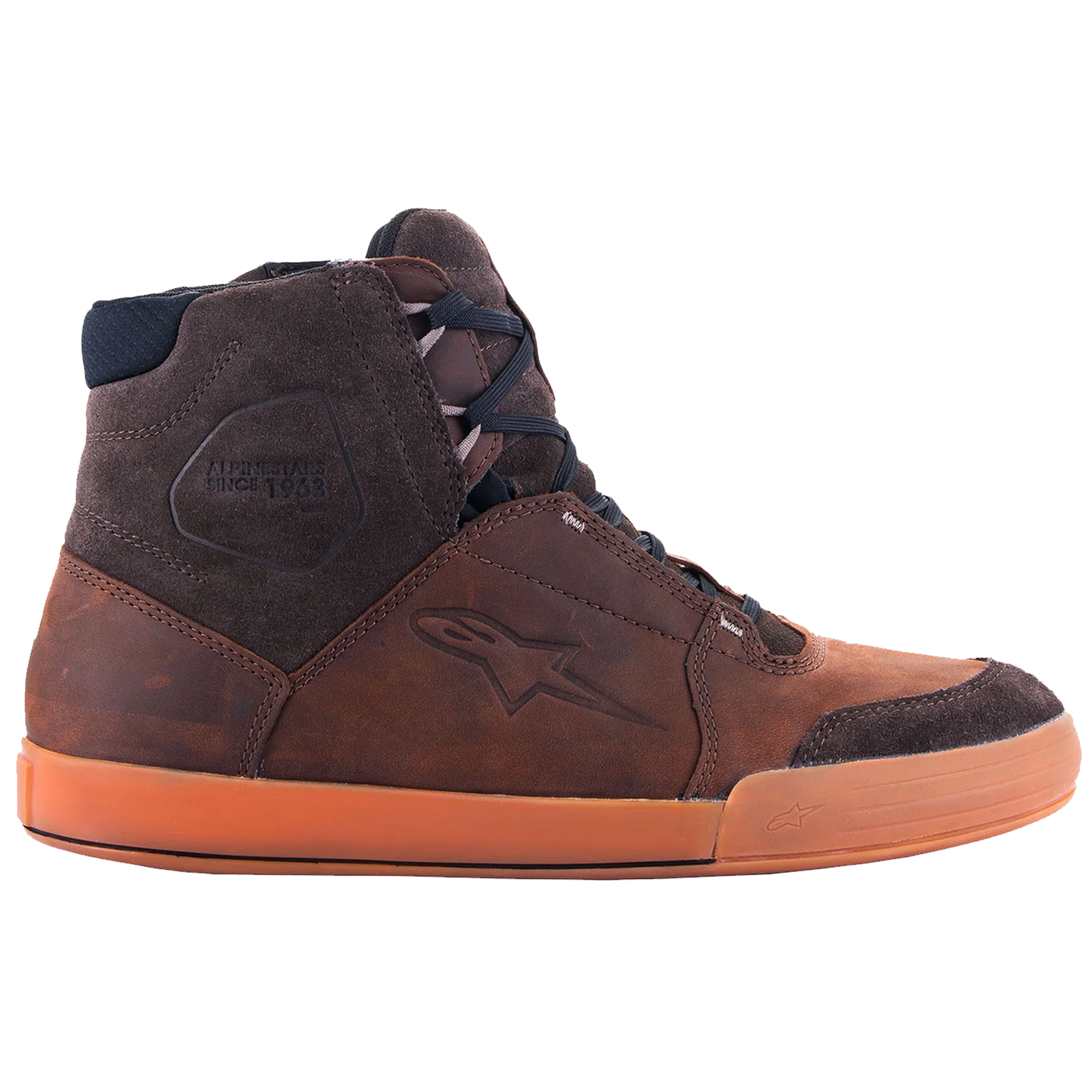 Alpinestars Chrome Crafted Drystar Shoes - Brown/Gum