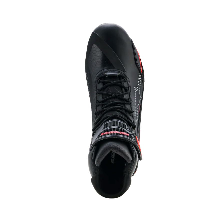 Alpinestars Faster 4 Drystar Shoes Black Rio Red Red Fluo