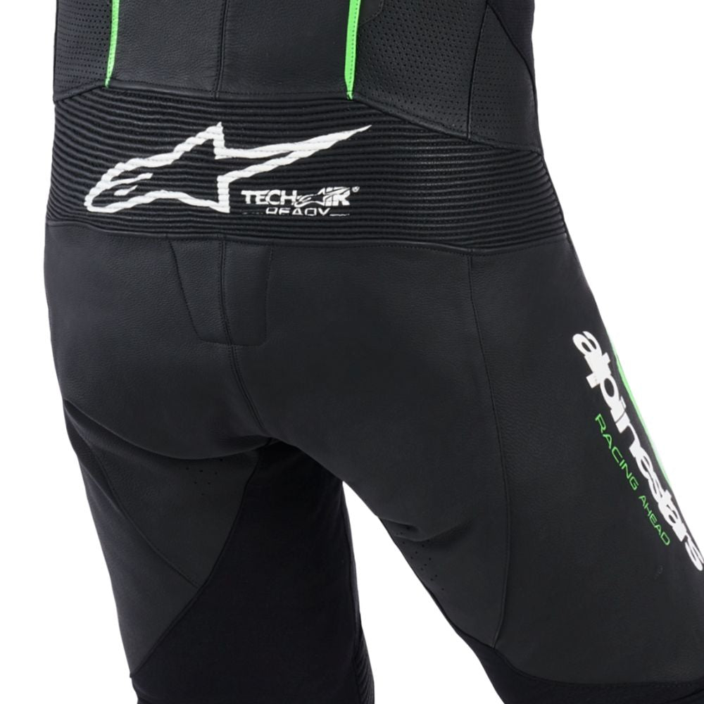 Alpinestars Alpinestars GP Force V2 1 Piece Suit - Black / Green - Detail View