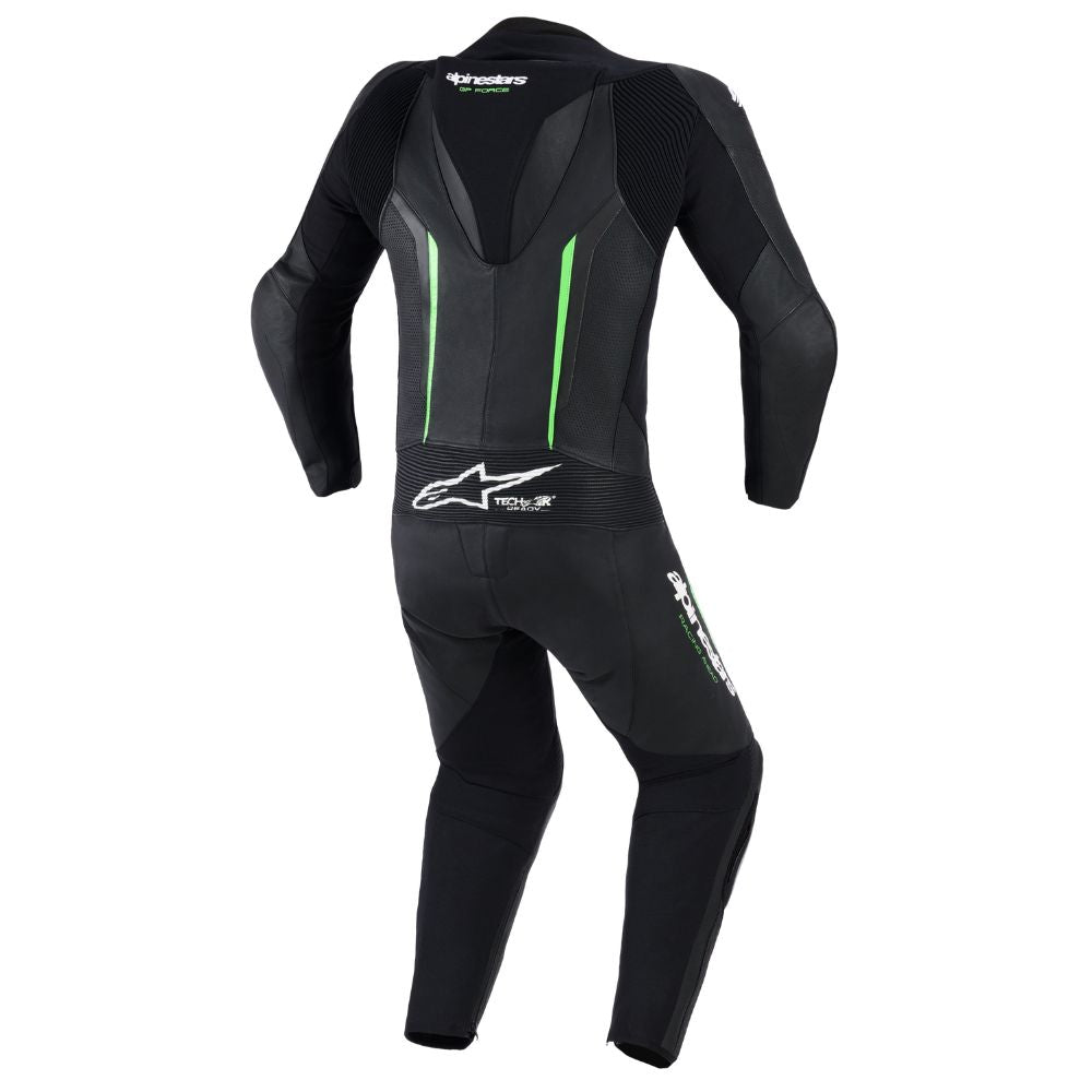Alpinestars Alpinestars GP Force V2 1 Piece Suit - Black / Green - Side View