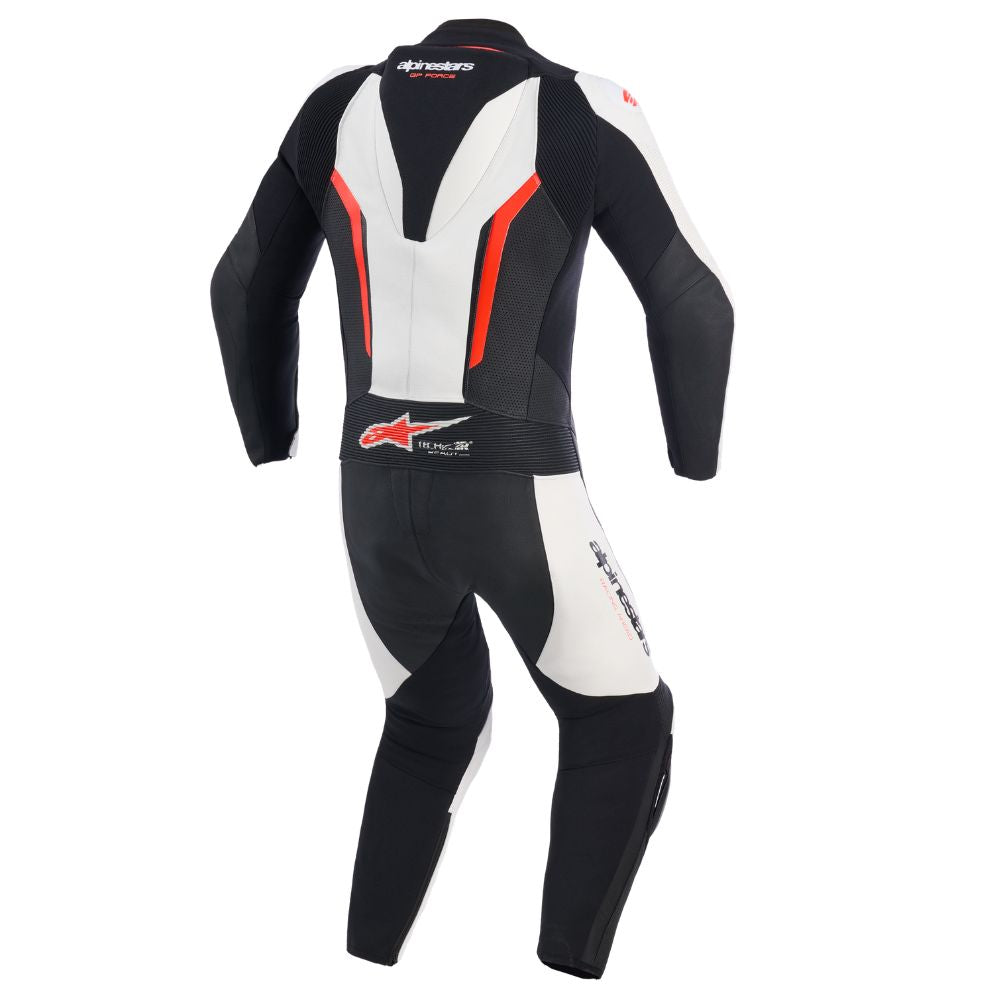 Alpinestars Alpinestars GP Force V2 1 Piece Suit White / Black / Red Fluo - Side View
