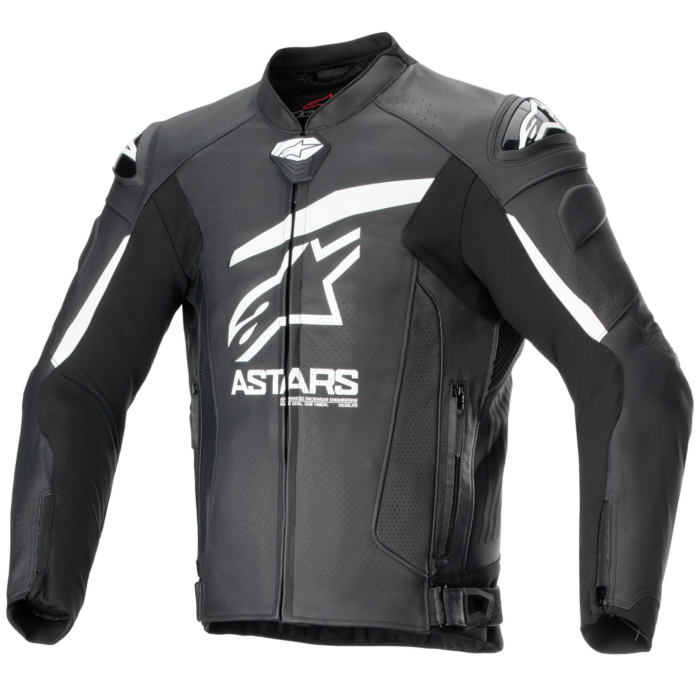 Alpinestars GP Plus R V4 Airflow Leather Jacket Black/White