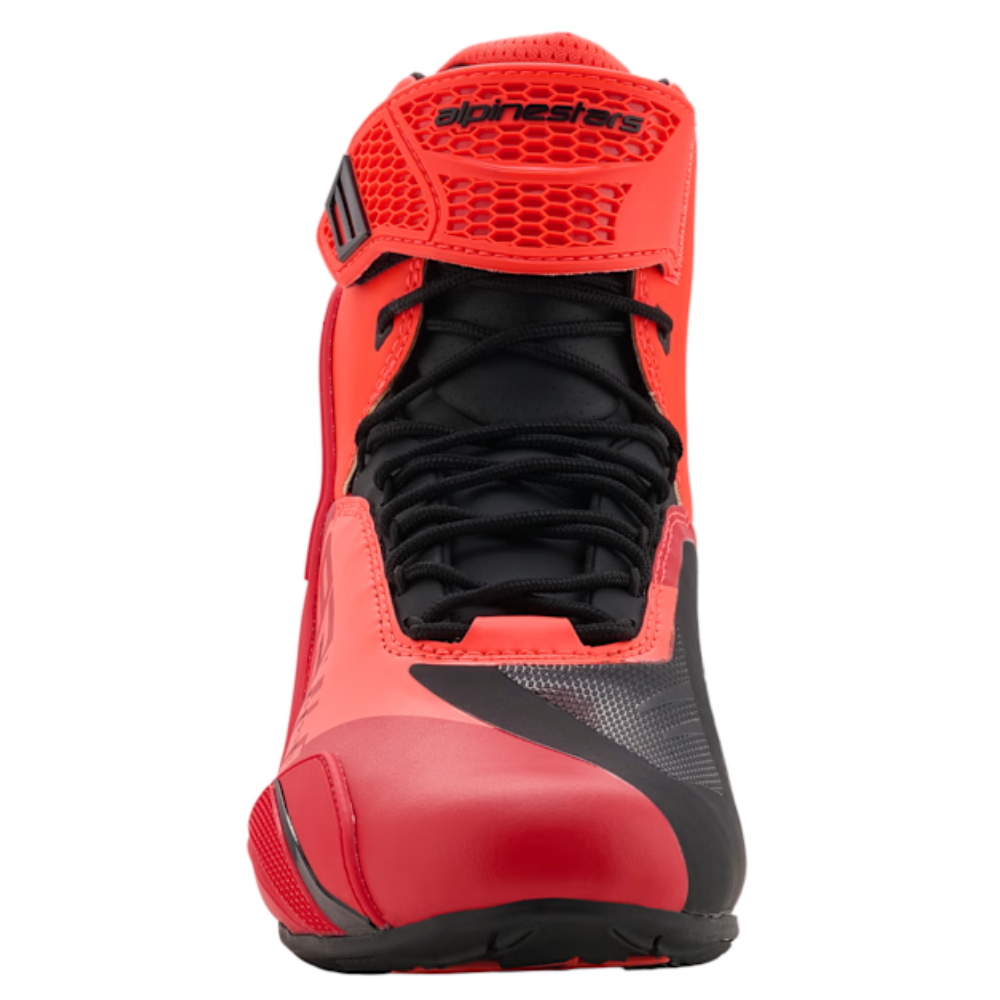 Alpinestars MM93 Faster-4 Shoes Fluo Red / Bright Red / Black