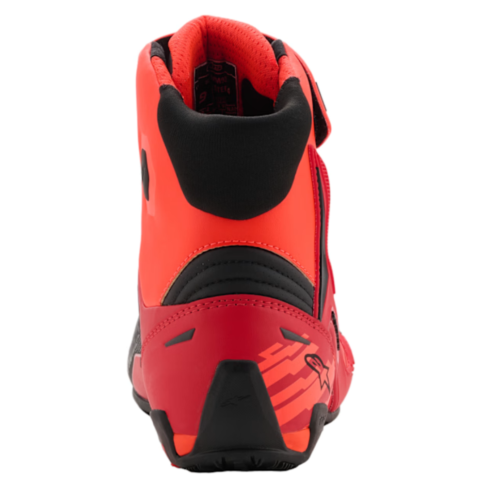 Alpinestars MM93 Faster-4 Shoes Fluo Red / Bright Red / Black