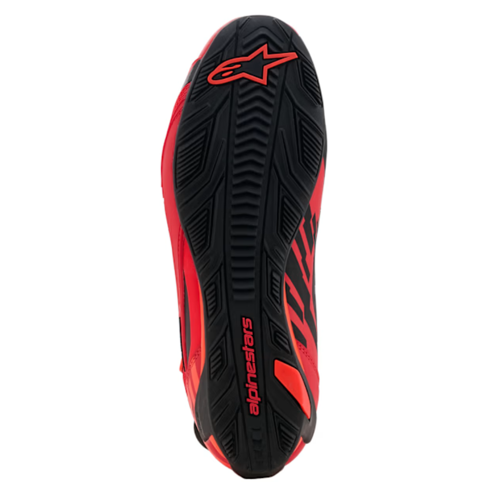 Alpinestars MM93 Faster-4 Shoes Fluo Red / Bright Red / Black