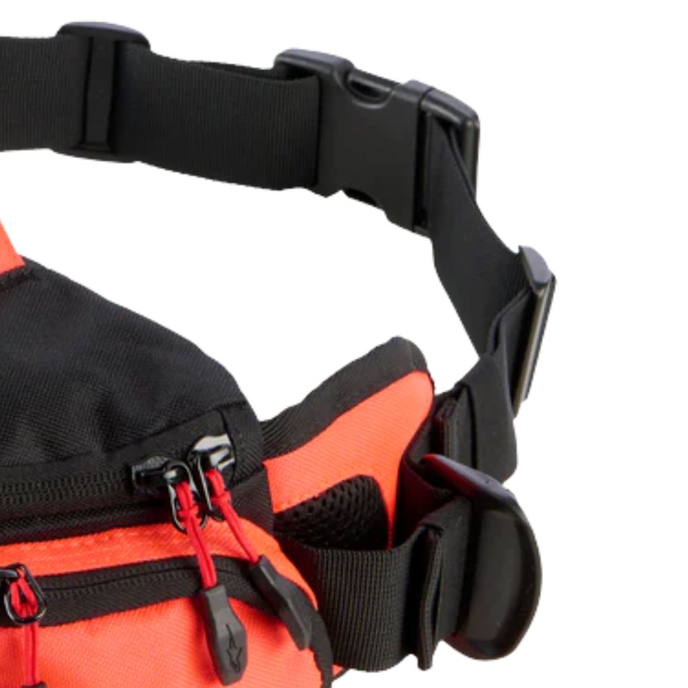 Alpinestars Alpinestars MM93 Waist Bag - Black /  Red Fluo - Side View