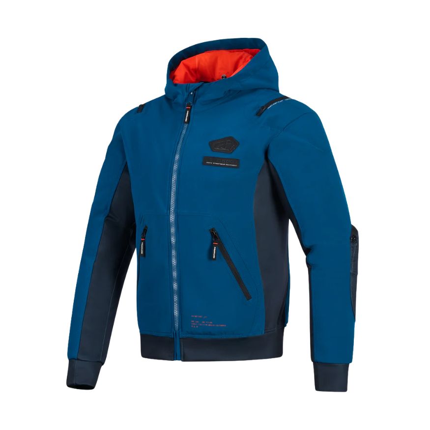Alpinestars Alpinestars Moblast Waterproof Jacket - Dark Petrol Dark Navy - Front View