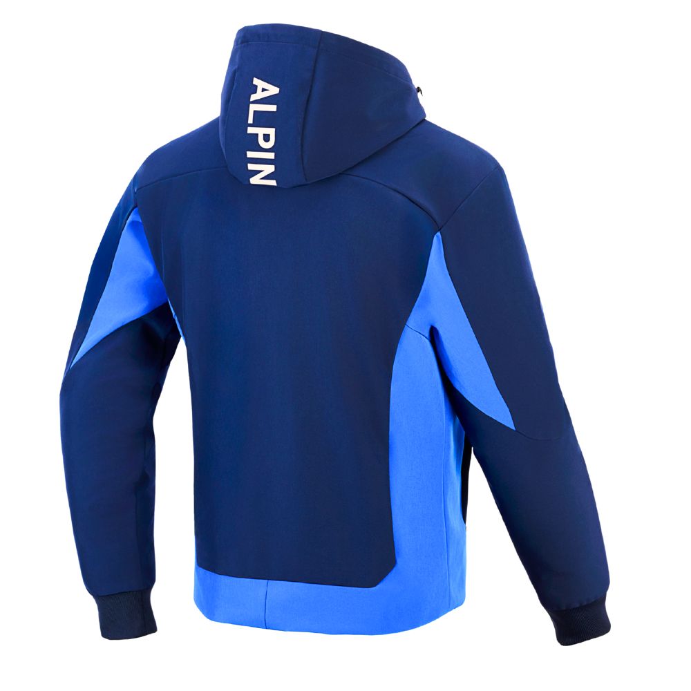 Alpinestars Alpinestars Radium Tech Hoodie Night Navy Royal Blue - Side View
