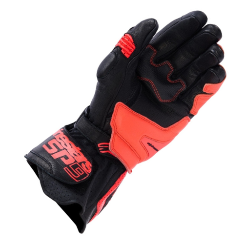 Alpinestars SP-9 Gloves - Black Red Fluo