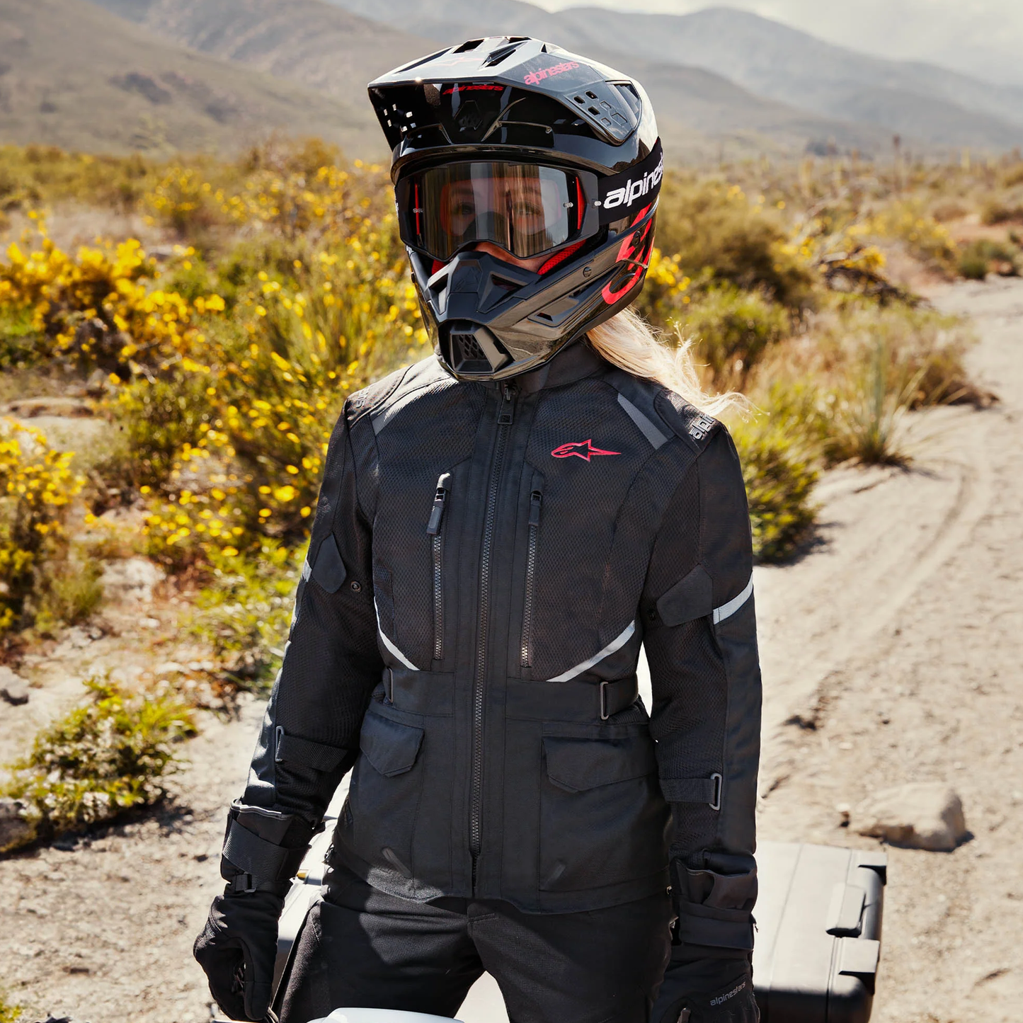 Alpinestars Stella Andes Air Drystar Jacket -  Black