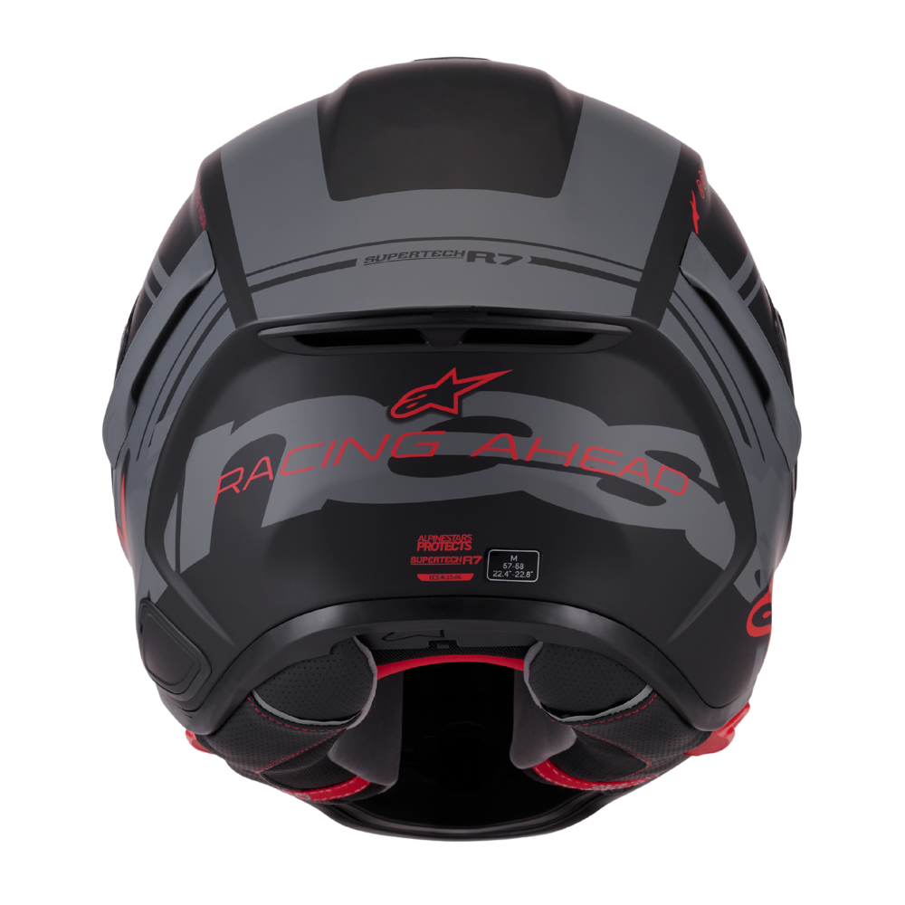 Alpinestars Supertech R7 A-Core Black / Grey / Red Matt