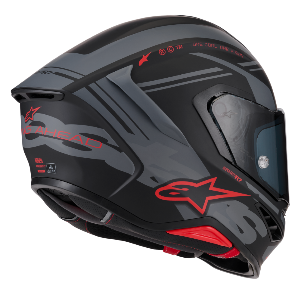 Alpinestars Supertech R7 A-Core Black / Grey / Red Matt