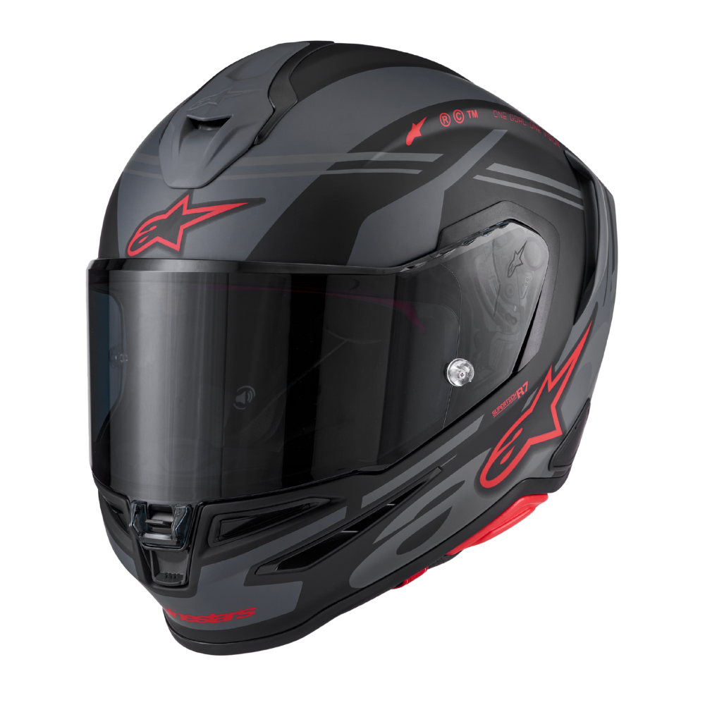 Alpinestars Supertech R7 A-Core Black / Grey / Red Matt