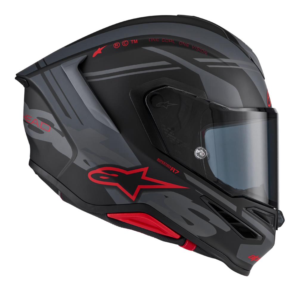 Alpinestars Supertech R7 A-Core Black / Grey / Red Matt