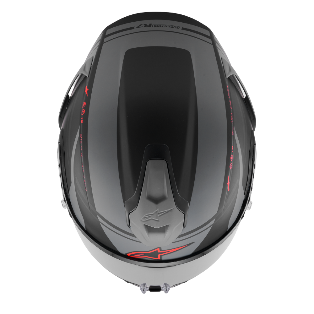 Alpinestars Supertech R7 A-Core Black / Grey / Red Matt