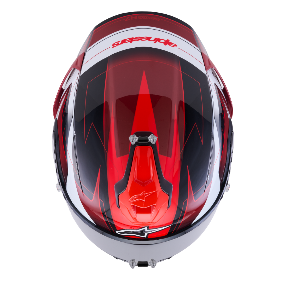 Alpinestars Supertech R7 Kinetis Black / Red / White Glossy