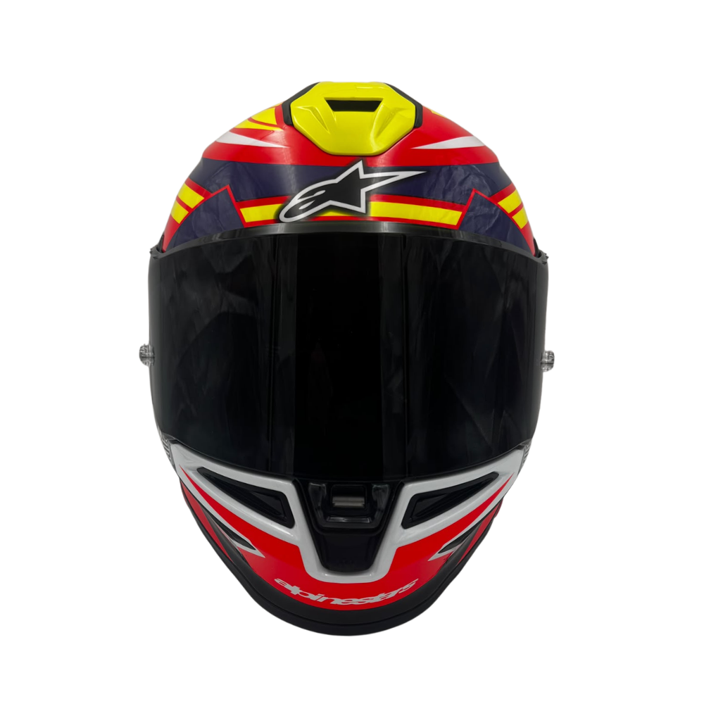 Alpinestars Supertech R7 Taiyo Furusato Red / White / Yellow Fluo Glossy Replica Edition