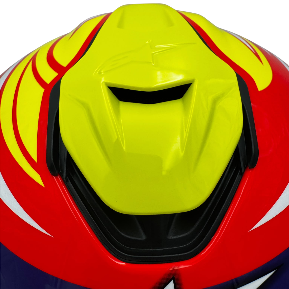 Alpinestars Supertech R7 Taiyo Furusato Red / White / Yellow Fluo Glossy Replica Edition