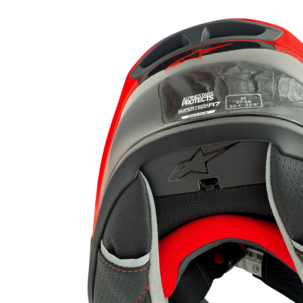 Alpinestars Supertech R7 Taiyo Furusato Red / White / Yellow Fluo Glossy Replica Edition