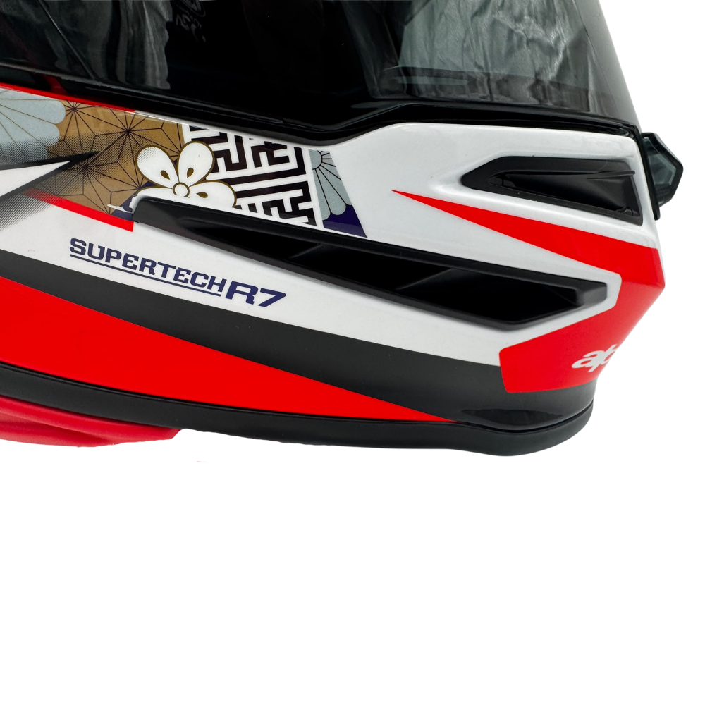 Alpinestars Supertech R7 Taiyo Furusato Red / White / Yellow Fluo Glossy Replica Edition