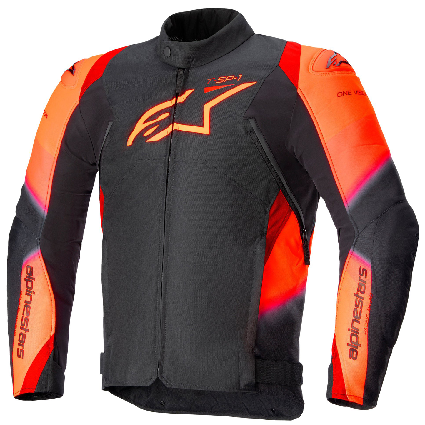 Alpinestars T-SP 1 V2 Waterproof Jacket - Black/Flo Red