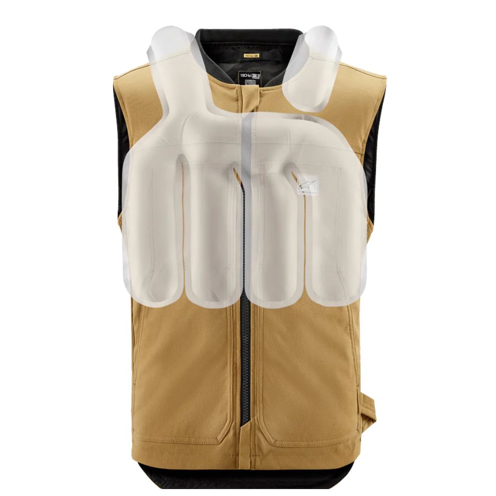 Alpinestars Alpinestars TECH-AIR® 3 V2 CANVAS SYSTEM - TAN - Side View