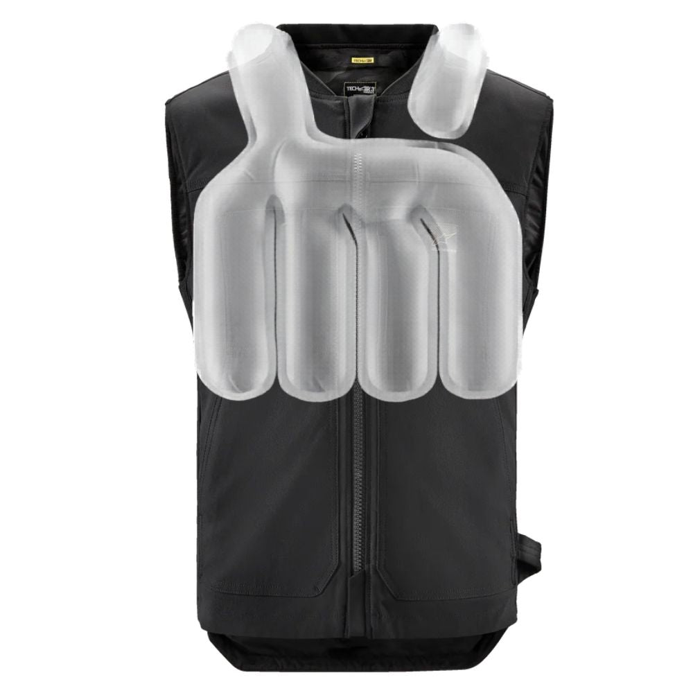 Alpinestars Alpinestars TECH-AIR® 3 V2 CANVAS SYSTEM - BLACK - Side View