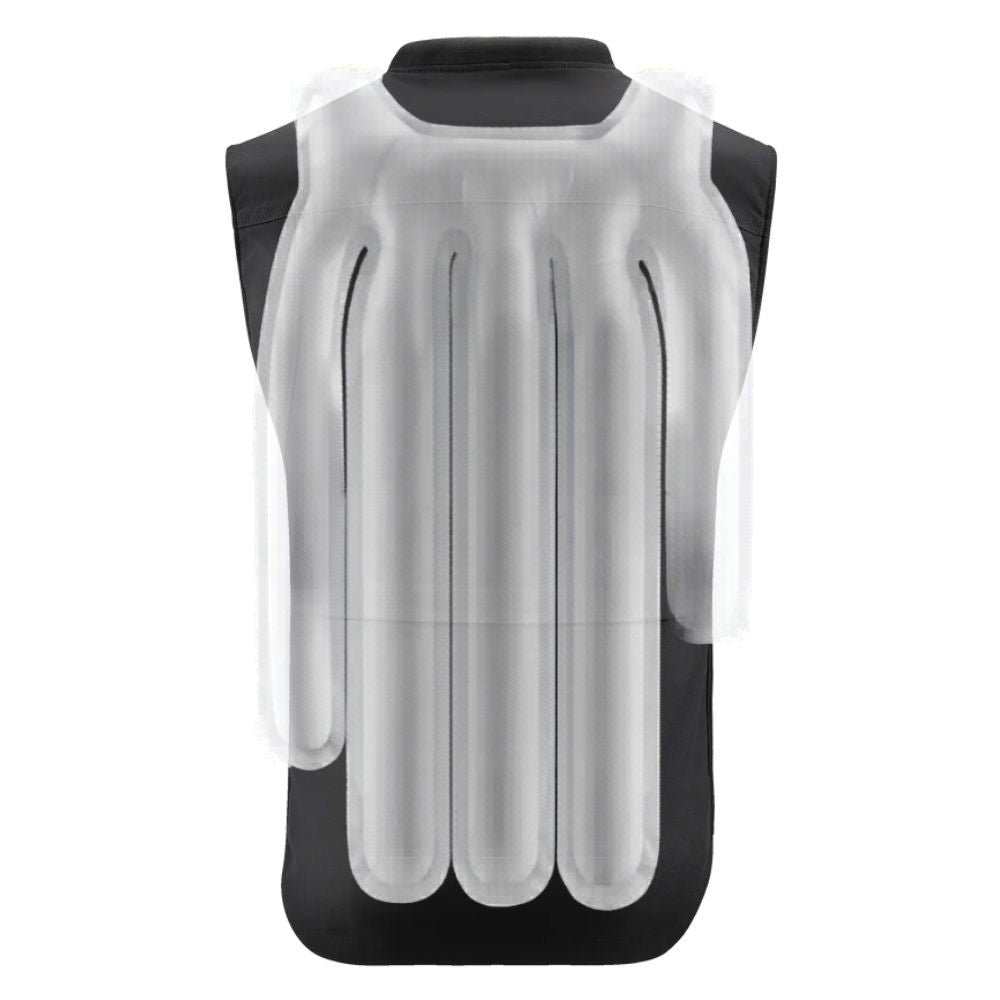 Alpinestars Alpinestars TECH-AIR® 3 V2 CANVAS SYSTEM - BLACK - Rear View