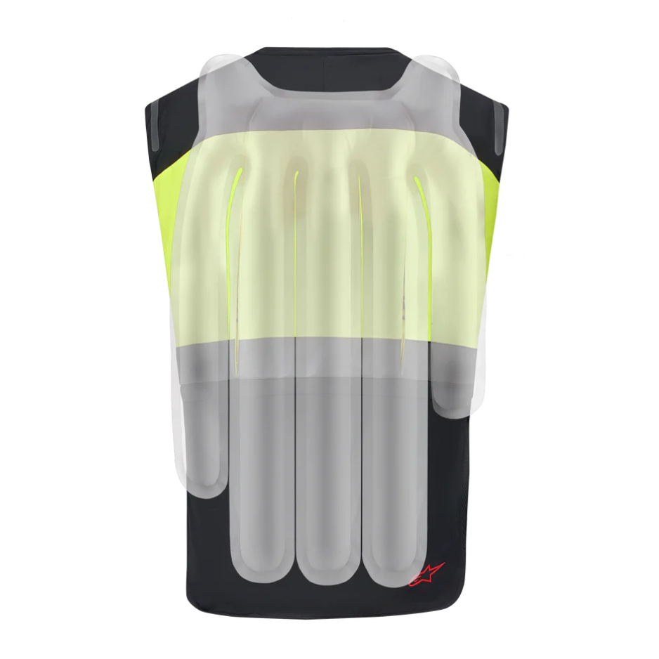 Alpinestars Alpinestars Tech-Air 3 Airbag - Black/Flo Yellow - Side View