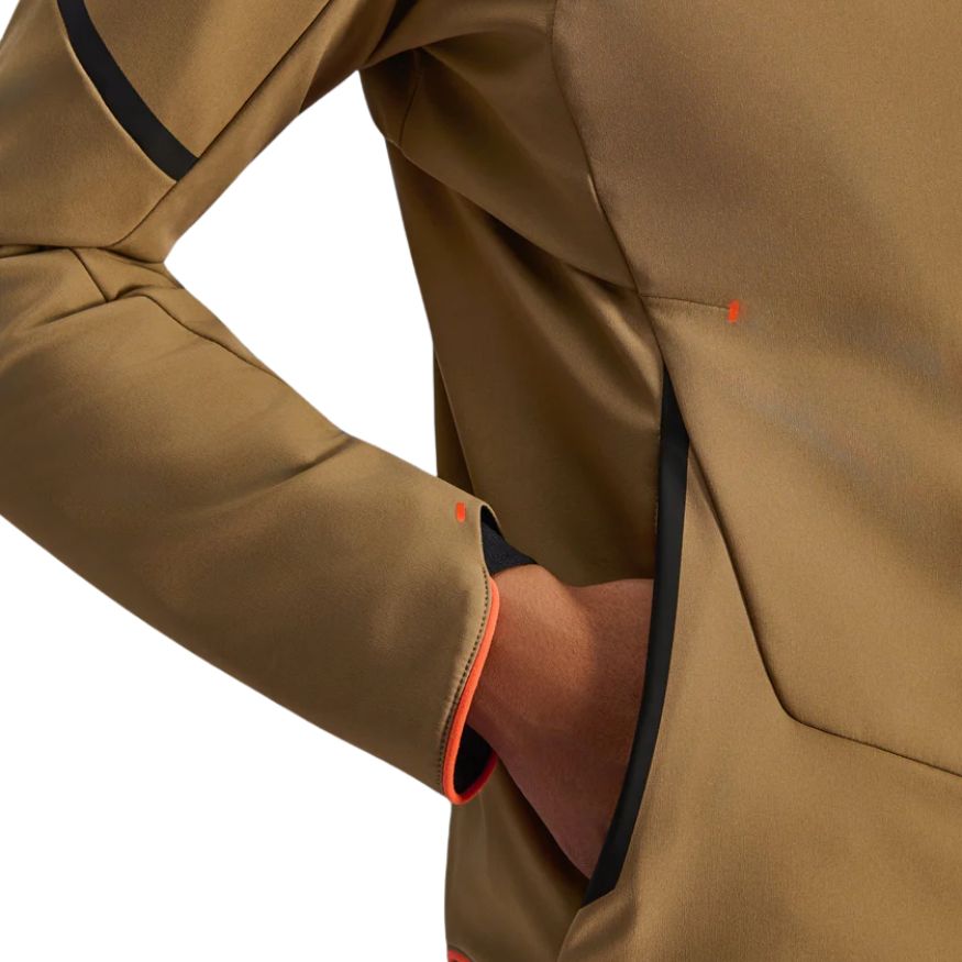 Alpinestars Aeroshell WP MC Jacket Dark Khaki Black Orange Fluo