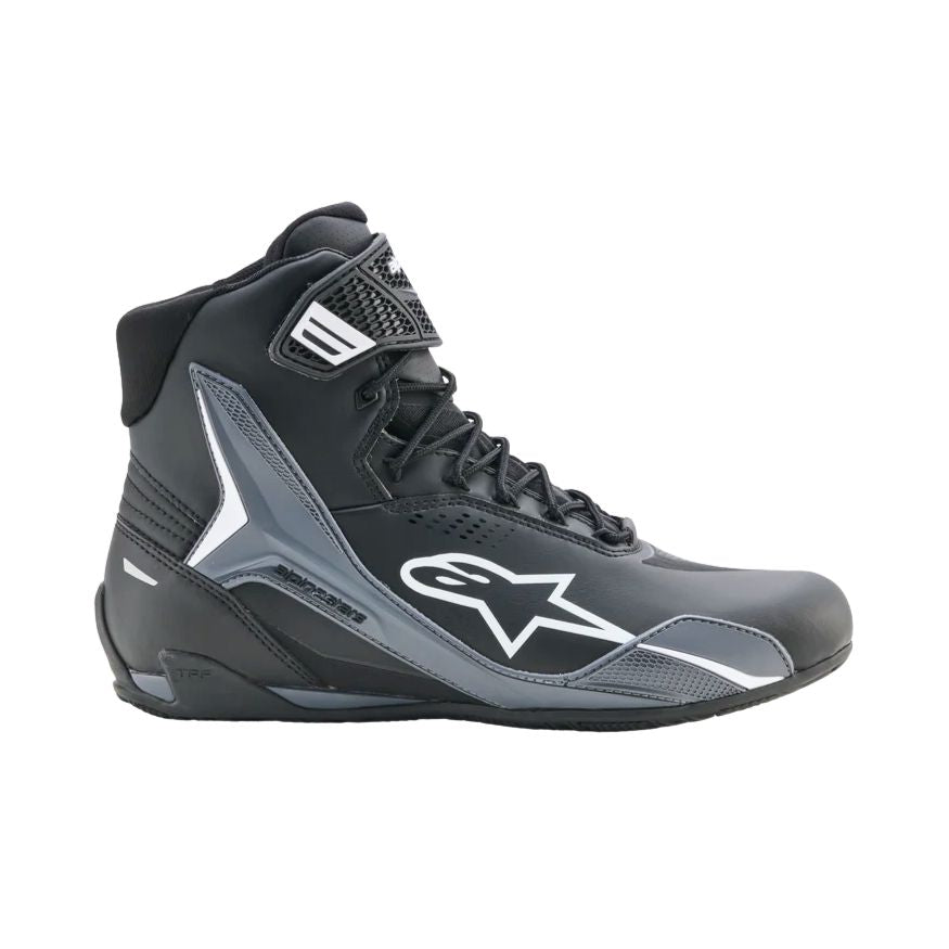 Alpinestars Faster 4 Drystar Shoes Black Cool Gray White