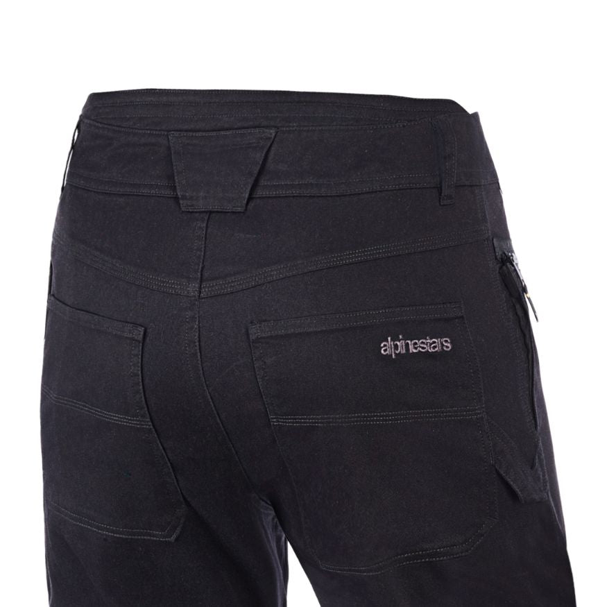 Alpinestars Alpinestars Flex-AST Canvas Pants Black - Rear View