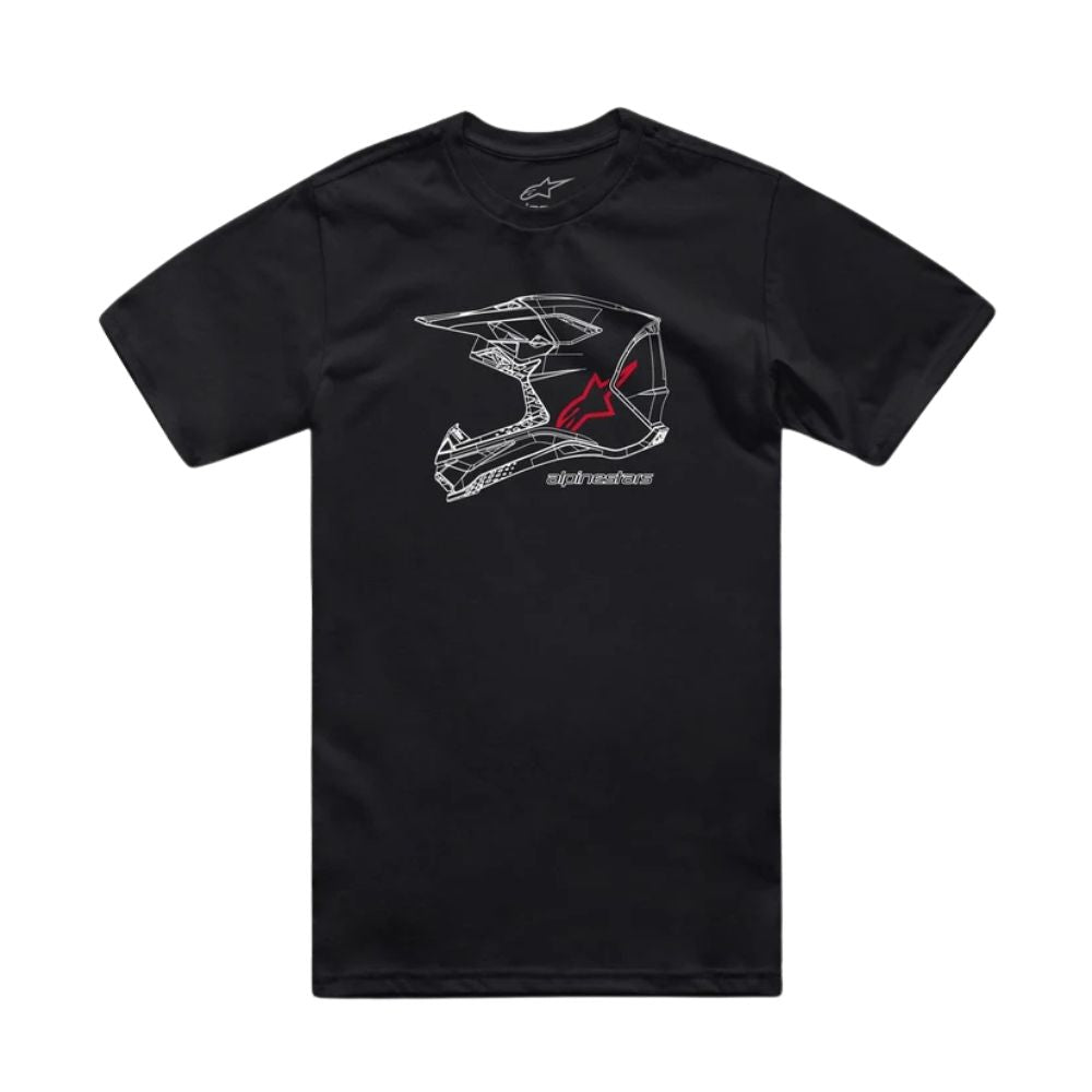 Alpinestars MX Helmet CSF Tee - Black
