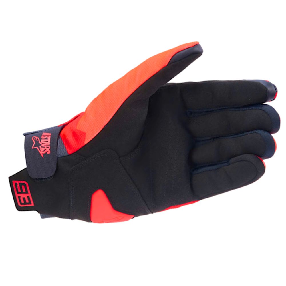 Alpinestars Alpinestars MM93 Reef v2 Gloves - Fluo Red / Bright Red / Black - Side View