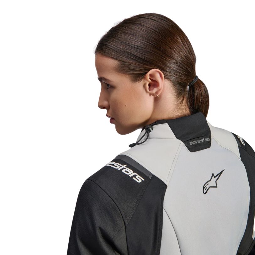 Alpinestars Alpinestars Stella Andes V4 Drystar Jacket Ice Gray Dark Gray Black Yellow Fluo - View 6