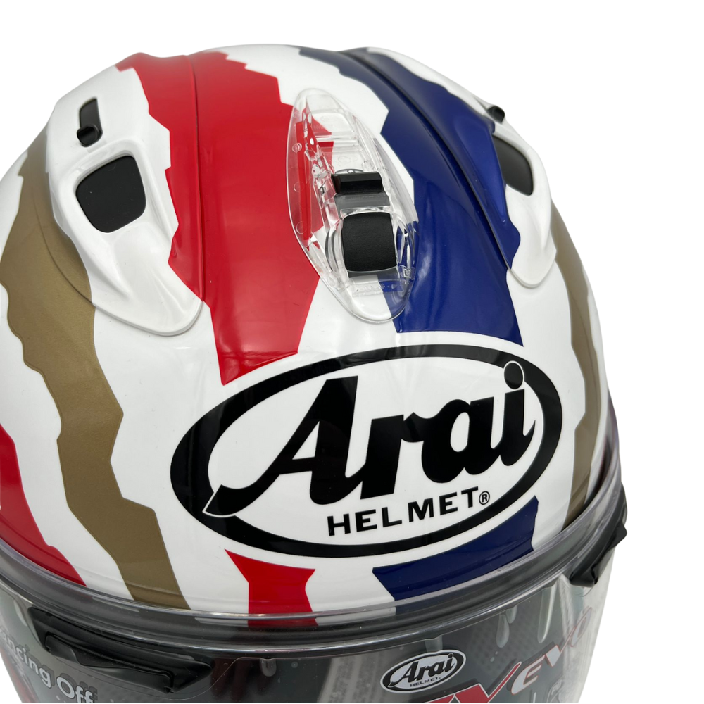 Arai RX-7V Evo Doohan Jubilee Restyle