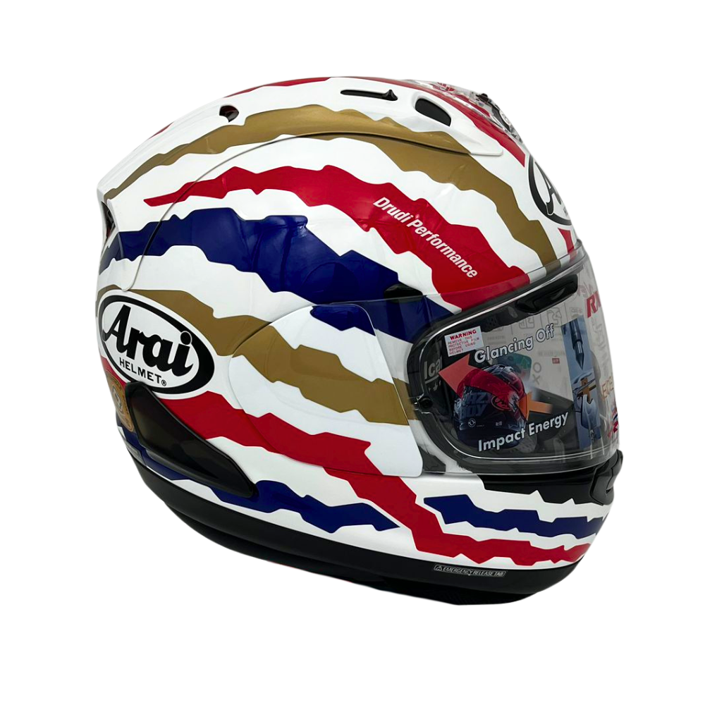 Doohan Restyle Arai RX-7V Evo Doohan Jubilee Restyle – Gear Change Online