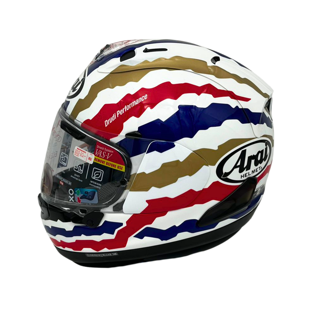 Arai RX-7V Evo Doohan Jubilee Restyle